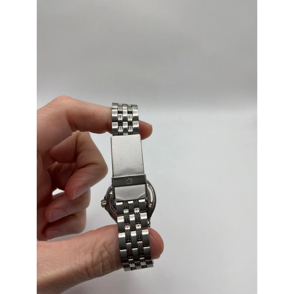 Wenger Swiss Military 79923 Womens White Dial Stainless Steel Quartz Watch
